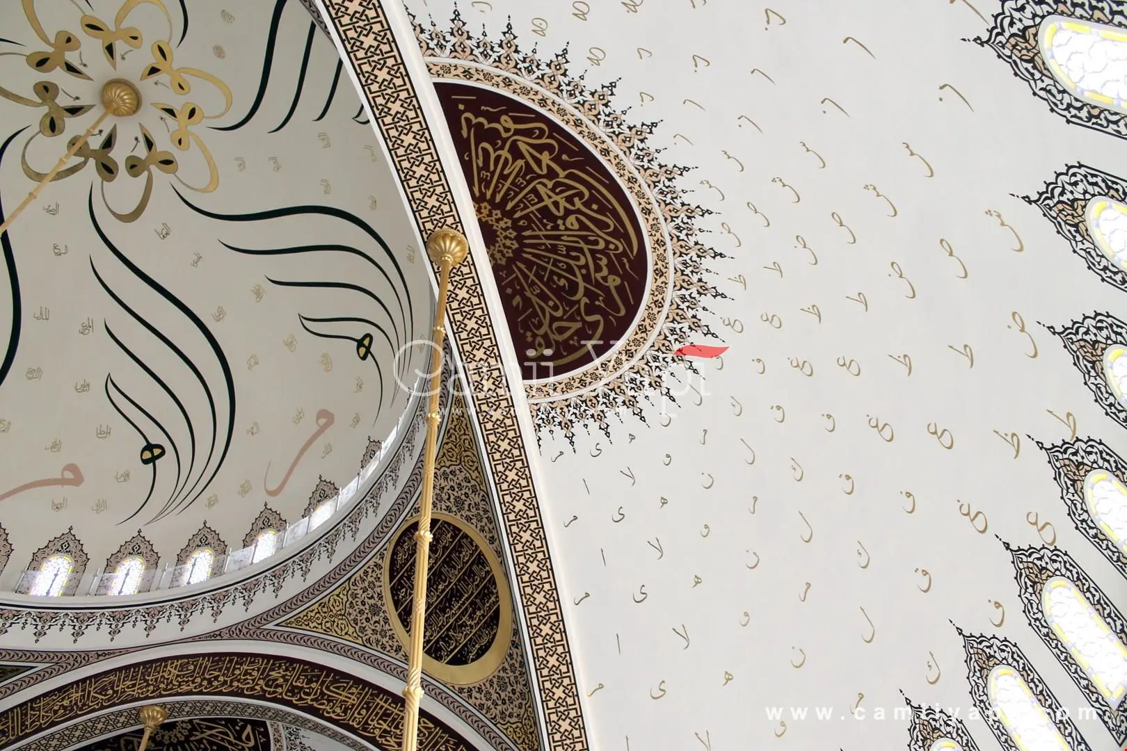 Mosque decorative painting
