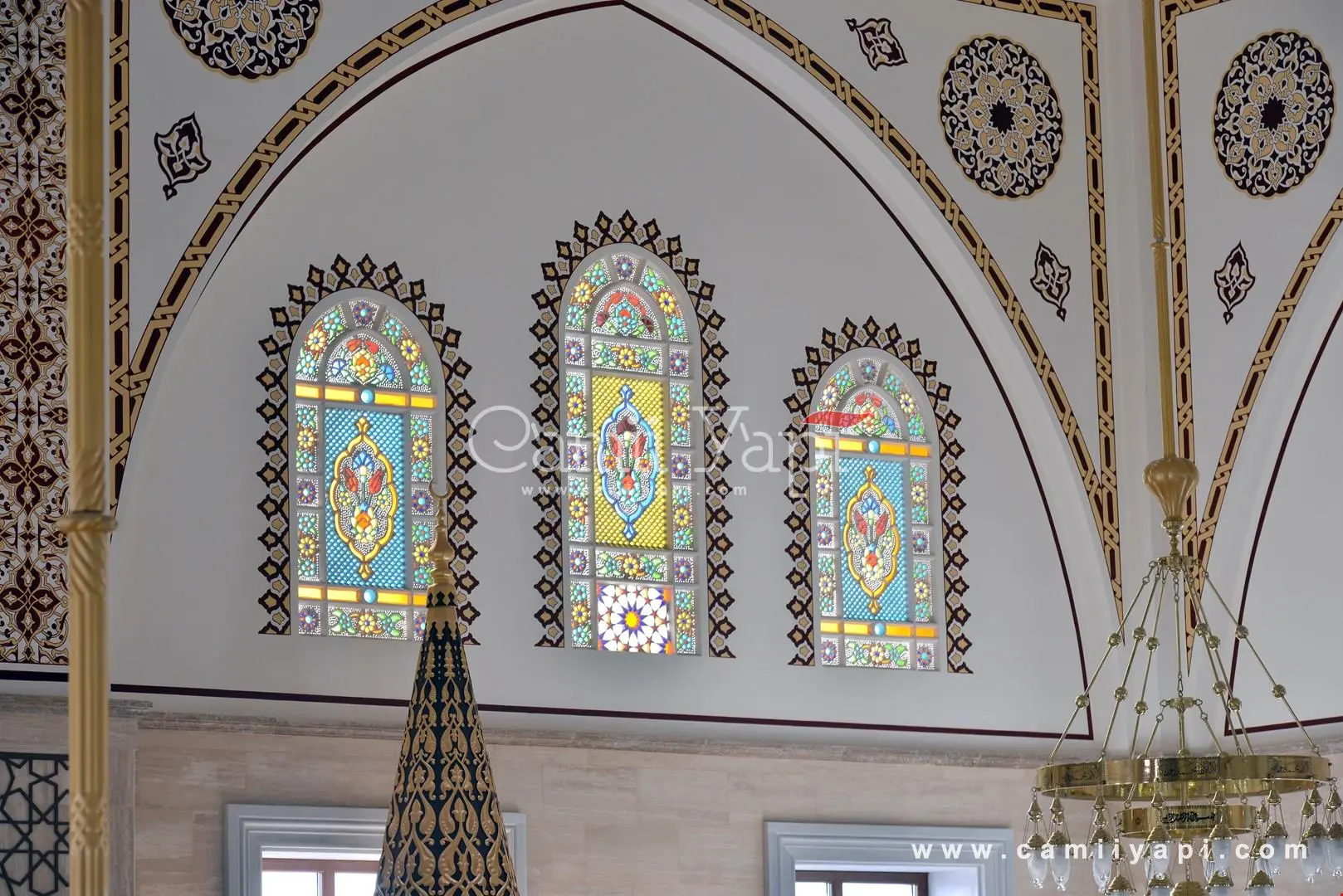 Stained glass window
